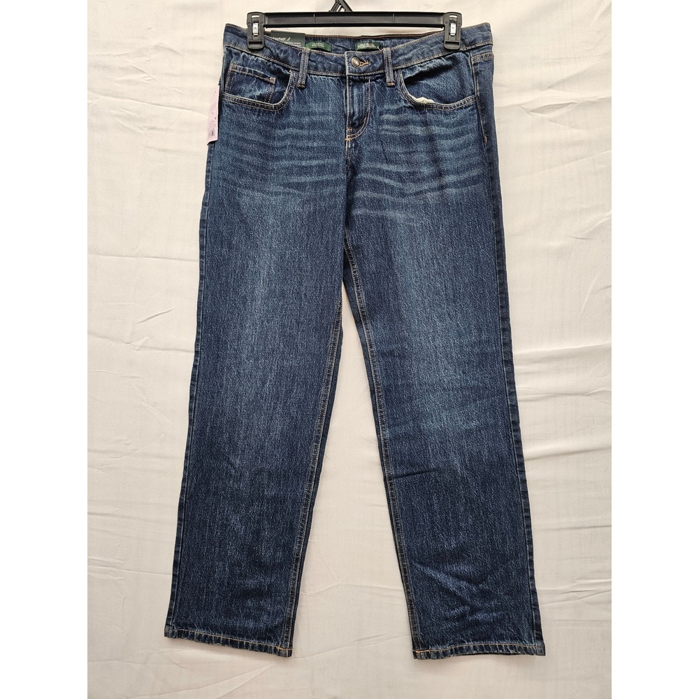 Wild Fable Mid-Rise Straight Leg Jeans Dark Wash EasyRigid 10/32 331042433